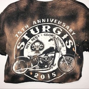 CROPPED Sturgis rally t shirt